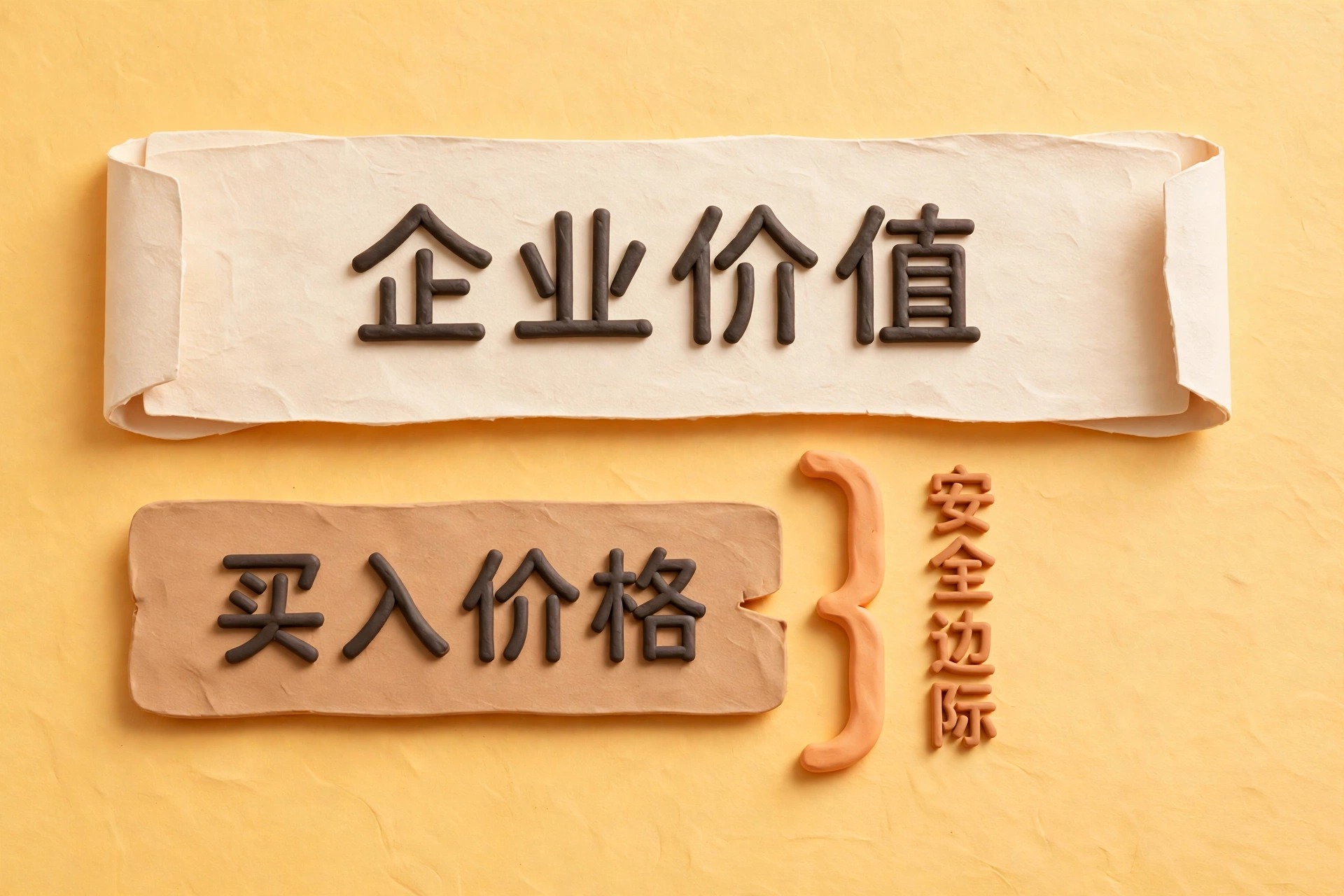 安全边际:企业价值与买入价格之间的距离