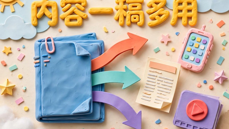 Content repurposing: one source adapted for multiple platforms